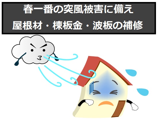 突風　住宅被害